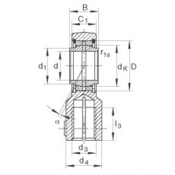 Hydraulic rod ends - GIHNRK16-LO #1 image