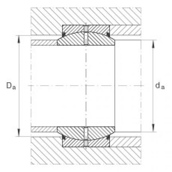 Radial spherical plain bearings - GE120-DO-2RS #2 image