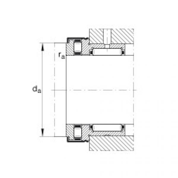 Needle roller/axial cylindrical roller bearings - NKXR15-Z-XL #2 image