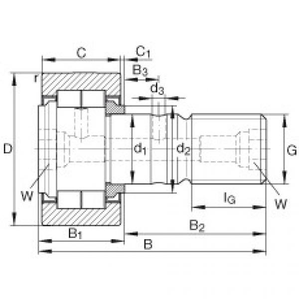 Stud type track rollers - NUKR52 #1 image