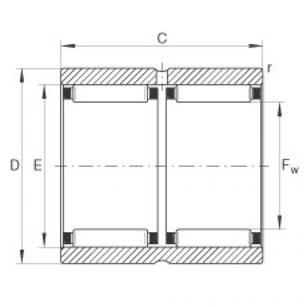 Needle roller bearings - RNAO18X30X24-ZW-ASR1-XL #1 image