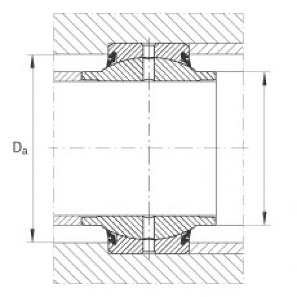 Radial spherical plain bearings - GE40-HO-2RS #2 image