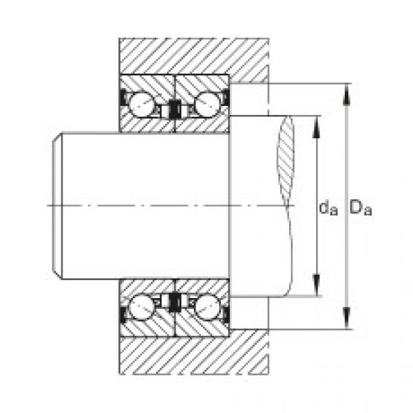 Axial angular contact ball bearings - BSB2047-2Z-SU #2 image