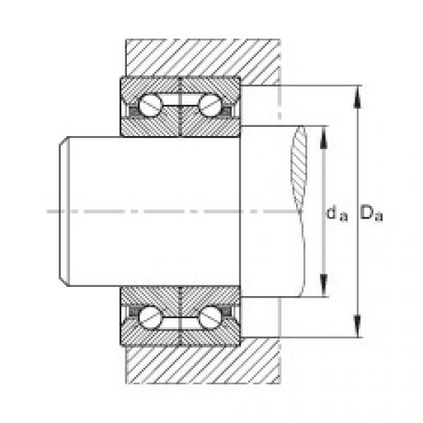 Axial angular contact ball bearings - BSB2047-SU #3 image