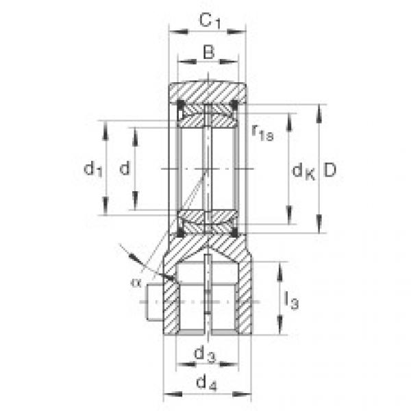 Hydraulic rod ends - GIHRK35-DO #1 image