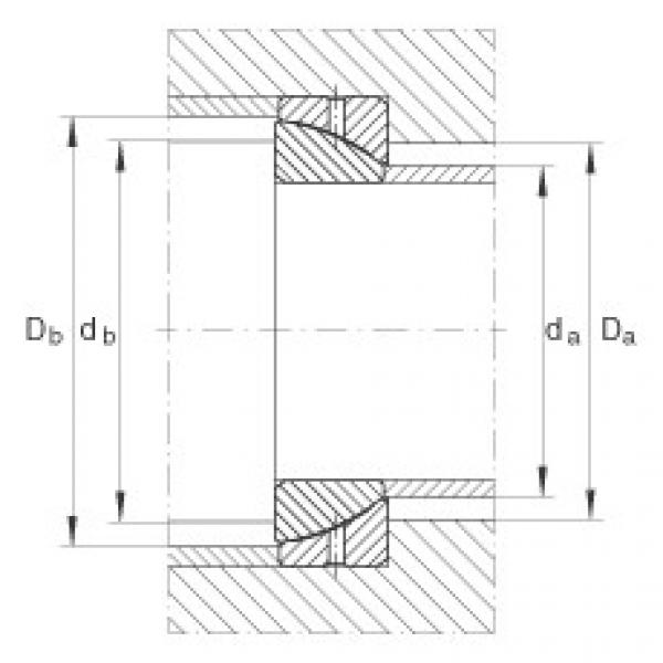 Angular contact spherical plain bearings - GE110-SX #2 image