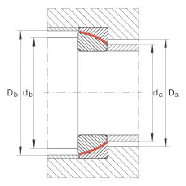 Angular contact spherical plain bearings - GE65-SW #2 image