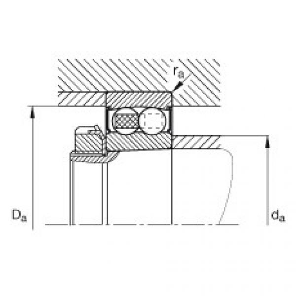 Self-aligning ball bearings - 2205-K-2RS-TVH-C3 #2 image