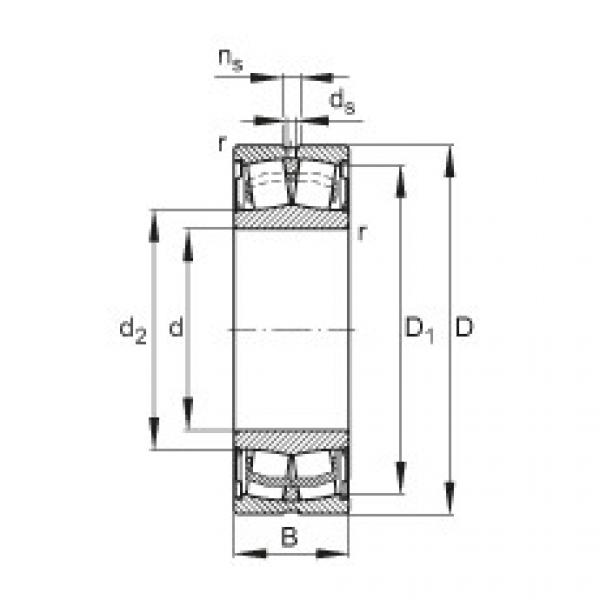 Sealed spherical roller bearings - WS22205-E1-XL-2RSR #1 image