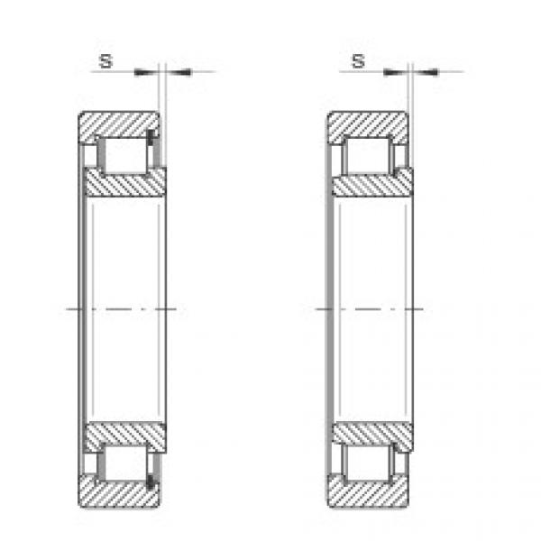 Cylindrical roller bearings - SL192306-XL #2 image