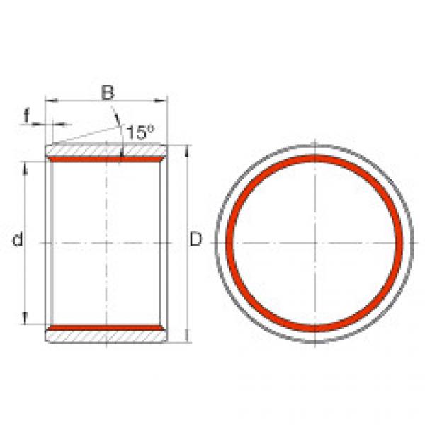 Cylindrical plain bushes - ZGB120X135X120 #1 image