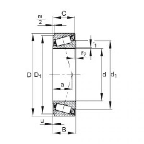 Tapered roller bearings - JK0S070-A #1 image