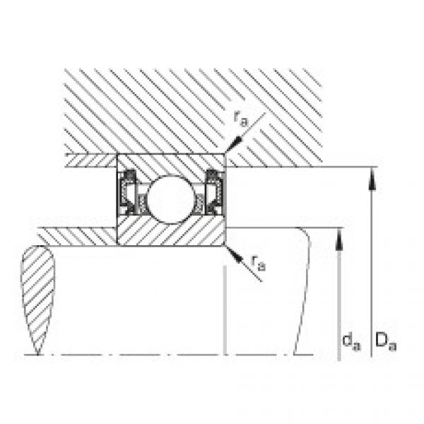 Deep groove ball bearings - 61810-2RZ-Y #2 image