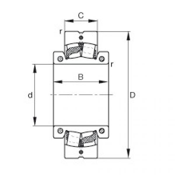 Spherical roller bearings - 222S.207 #1 image