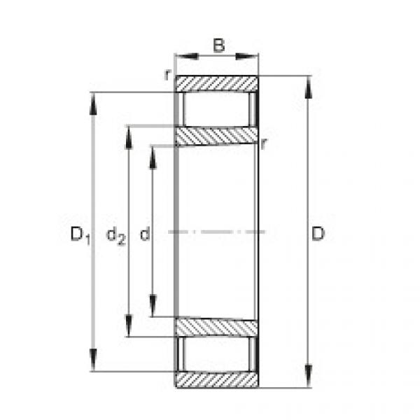 Toroidal roller bearings - C2213-XL-K-V #1 image