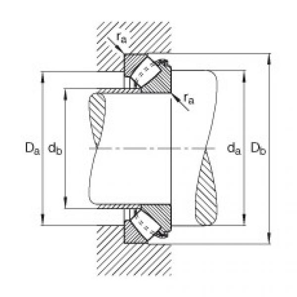 Axial spherical roller bearings - 29317-E1-XL #2 image