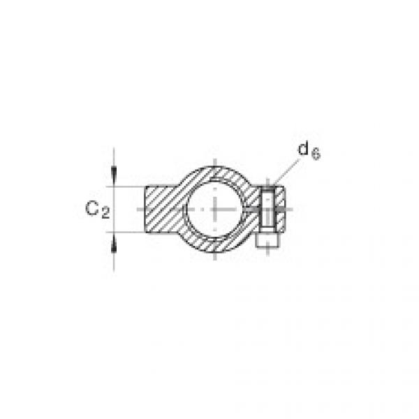 Hydraulic rod ends - GIHNRK160-LO #3 image