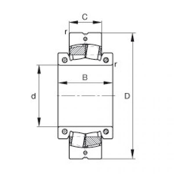 Spherical roller bearings - 222S.415-MA #1 image