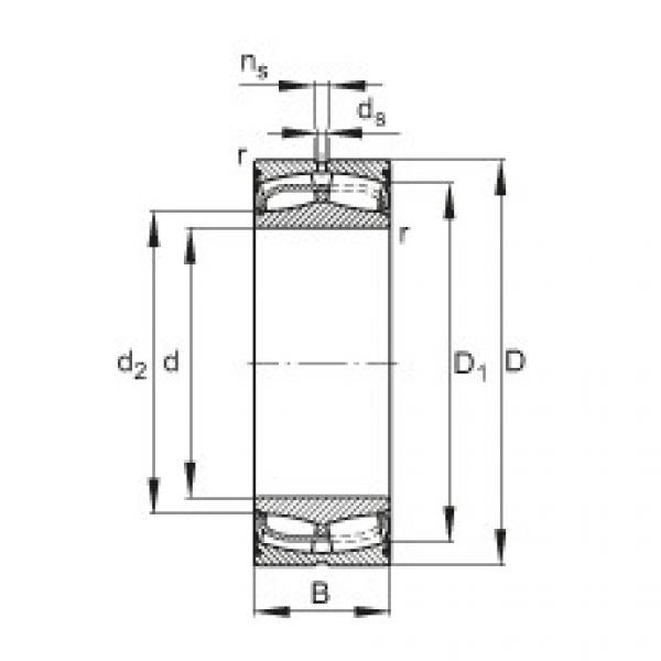 Sealed spherical roller bearings - 24026-BE-XL-2VSR #1 image