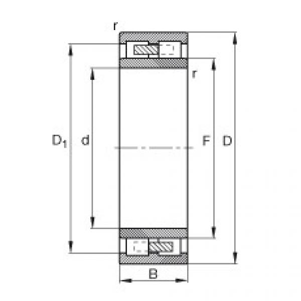 Cylindrical roller bearings - NNU4130-M #1 image