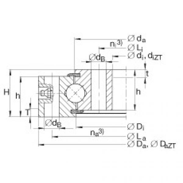 Four point contact bearings - VU200220 #1 image