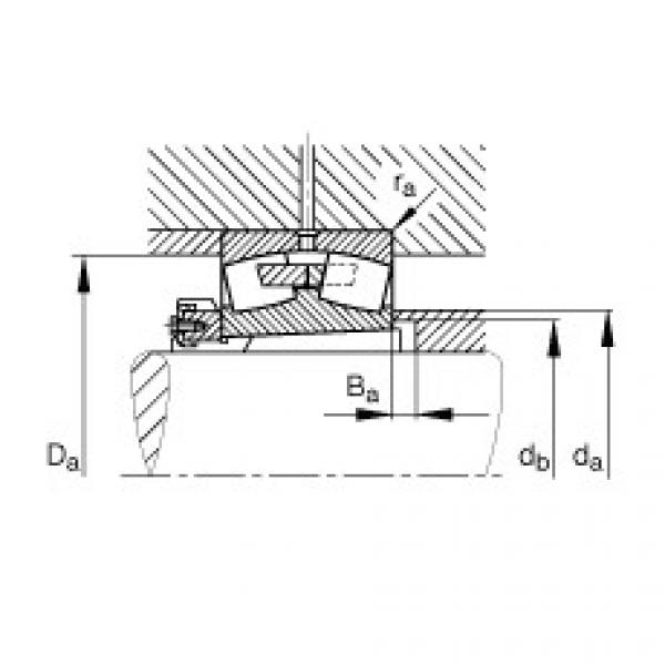 Spherical roller bearings - 23944-S-K-MB + H3944 #2 image