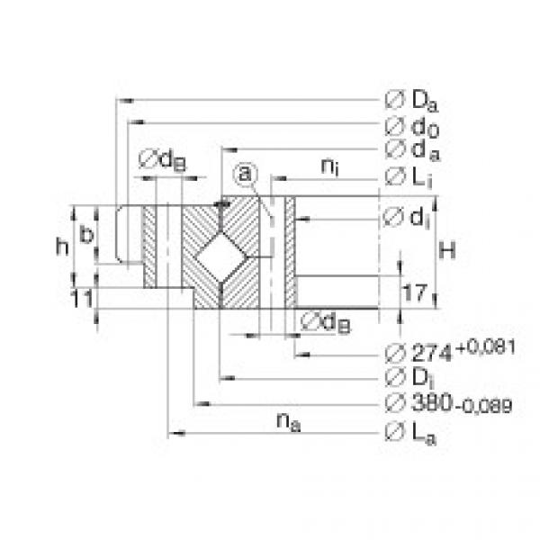 Crossed roller bearings - XA200352-H #1 image