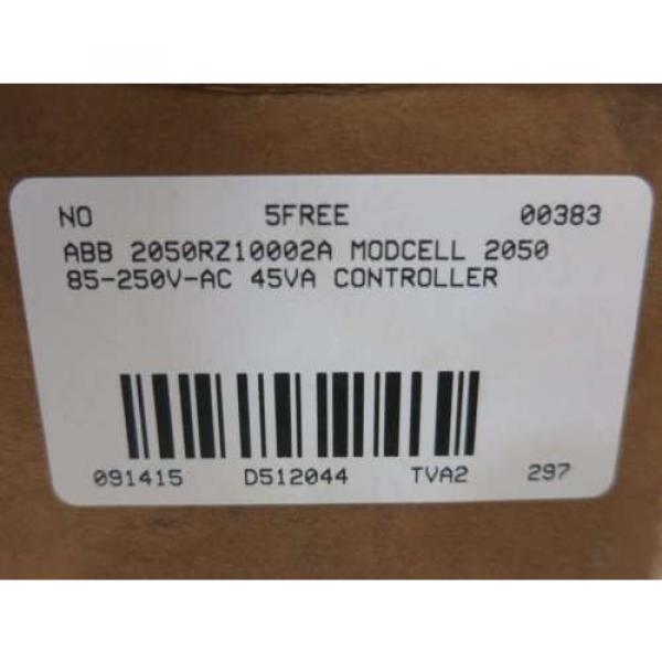 NEW ABB 2050RZ10002A MODCELL 2050 CONTROLLER 85-250V-AC 45VA D512044 #8 image