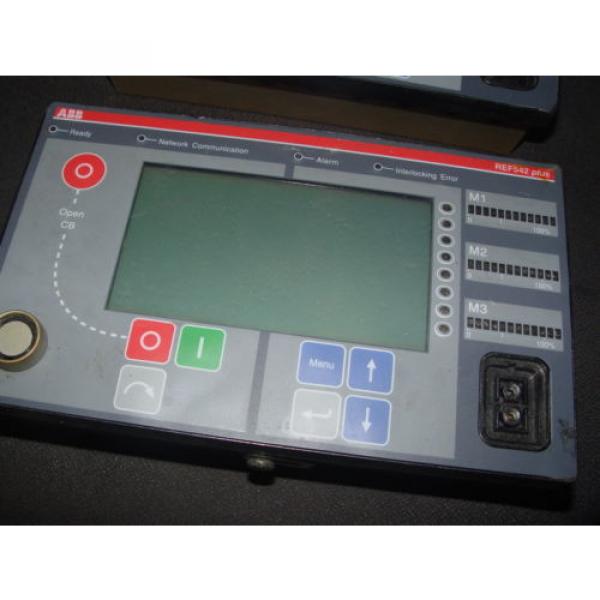 ABB REF542PLUS AUTOMATION Machine Terminal HMI 110V-220V #1 image