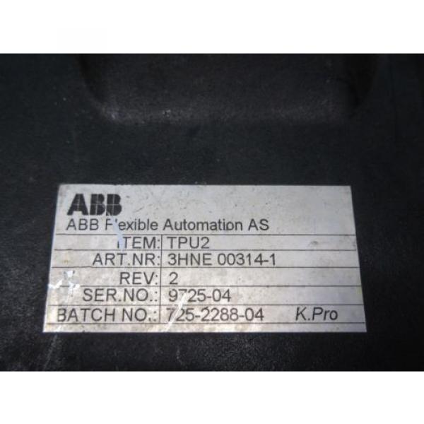 ABB Flexible Automation AS Controller TPU2 3HNE 00314-1 Teach Pendant 725-2288-0 #6 image