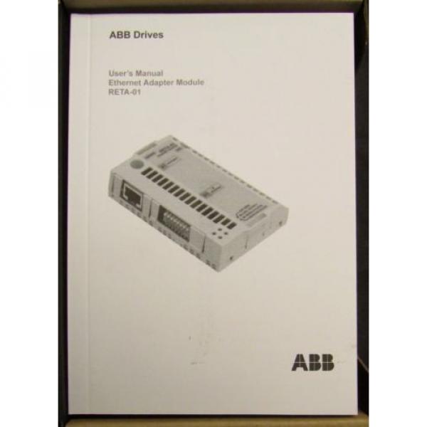 ABB RETA 01 Drive Ethernet Adapter Module Communication Controller #4 image