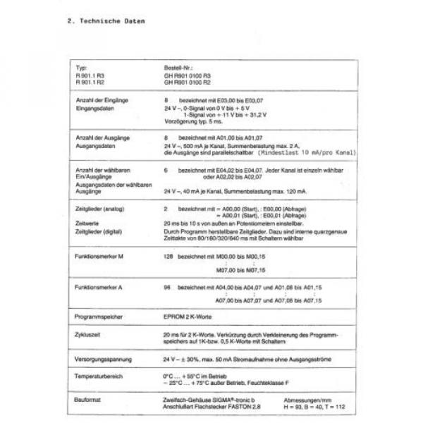 ABB BBC GHR9010100R…3 SIGMA -tronic P Speicherprogrammierbare Kompaktsteuerung #8 image