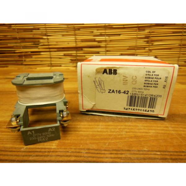 ABB ZA16-42 coil 230-240V 50hz 277 60hz #1 image