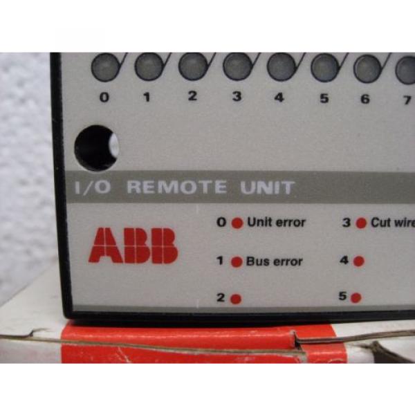 New ABB Procontic CS31 ICSI08D1-120 FPR3315101R0014 120V 10VA I/O Remote Unit #5 image