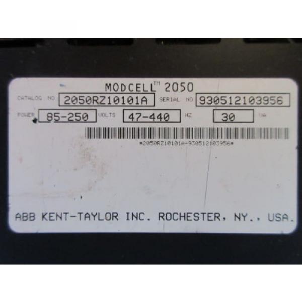 ABB 2050RZ10101A Modcell 2050 Module Single Loop Controller PLC Kent-Taylor #2 image