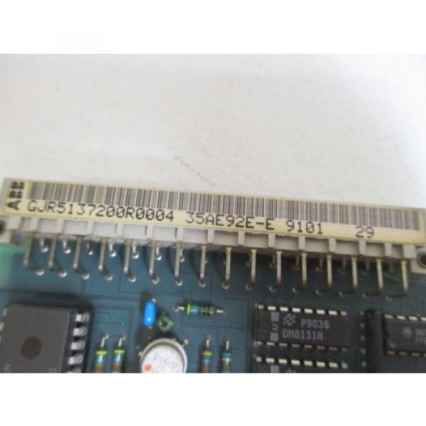 ABB GJR5137200R0004 35AE92E-E PC BOARD *USED* #4 image