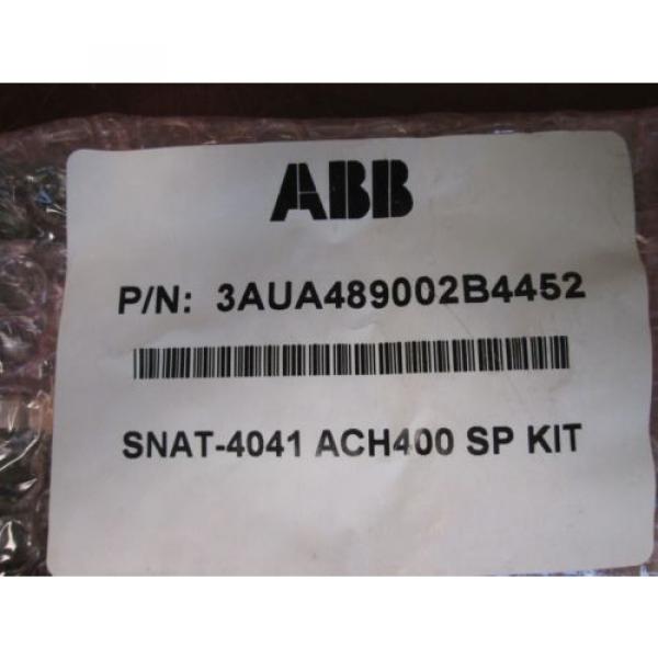 ABB SNAT-4041 SP Kit 3AUA489002B4452 ACH400 Series Rev. U New Surplus #3 image