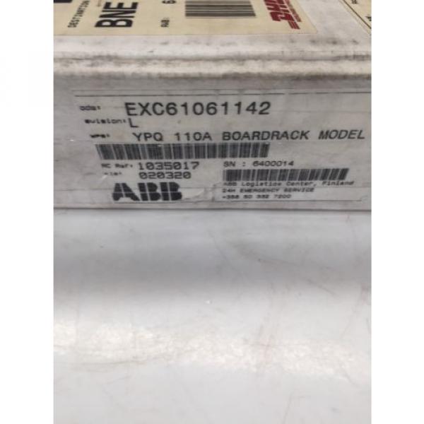 ABB YPQ 110Q POWER BOARD 3BSC 980 004 R87 #2 image