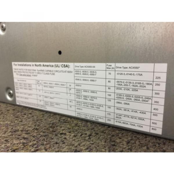 ABB DRIVES ACS800-U1-0050-5+D150+P901 #4 image