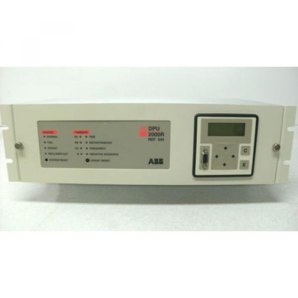 ABB DISTRIBUTION PROTECTION UNIT  DPU 2000R, FROM WORKING ENVIRONMENT TESTS GOOD #1 image