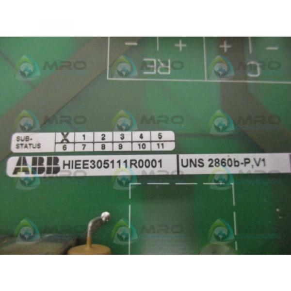 ABB HIEE305111R0001 POWER BOARD *USED* #7 image