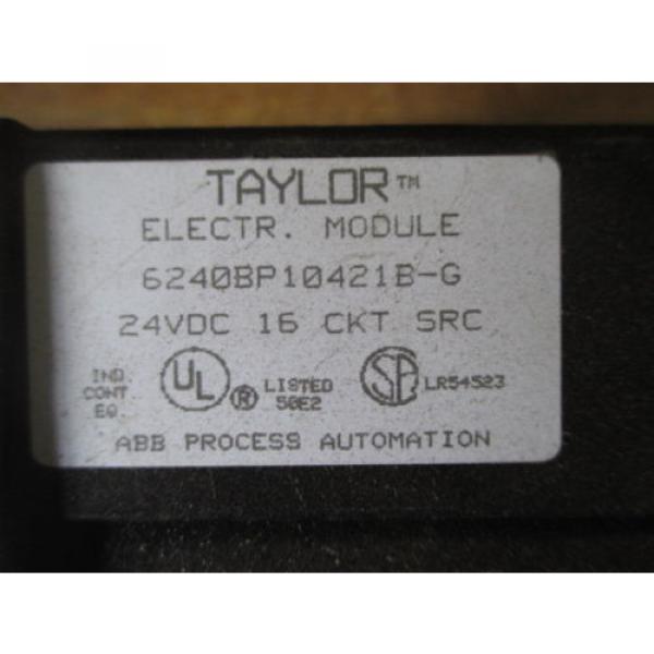 ABB TAYLOR ELECTRIC MODULE 6240BP10421B-G #5 image