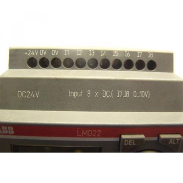 ABB LM022-C12RDC LOGIC MODULE DC POWER SUPPLY DC 24 VDC 10 A 240 VAC 8A 24V DC #3 image