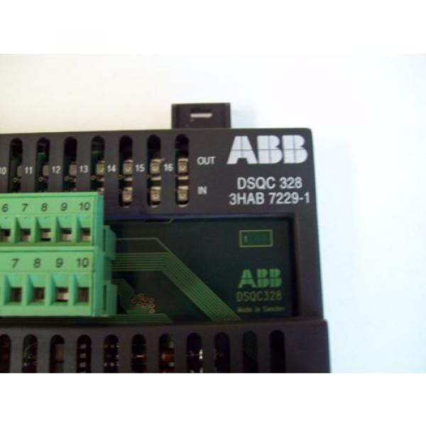 ABB DSQC 328 3HAB 7229-1 I/O SERVO REMOTE MODULE BOARD - USED - FREE SHIPPING #3 image