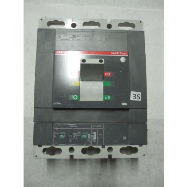 ABB SACE Tmax T6S 800 Circuit Breaker T6S600BW PR221DS #1 image