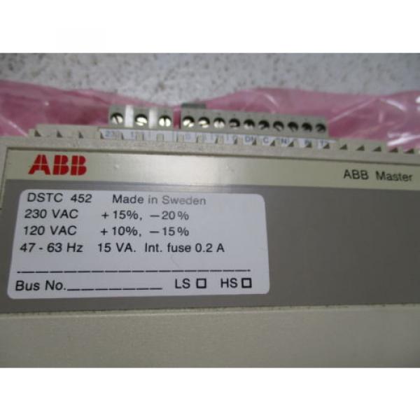 ABB DSTC 452 MODEM FIELDBUS 5751017-A/2 *NEW NO BOX* #5 image