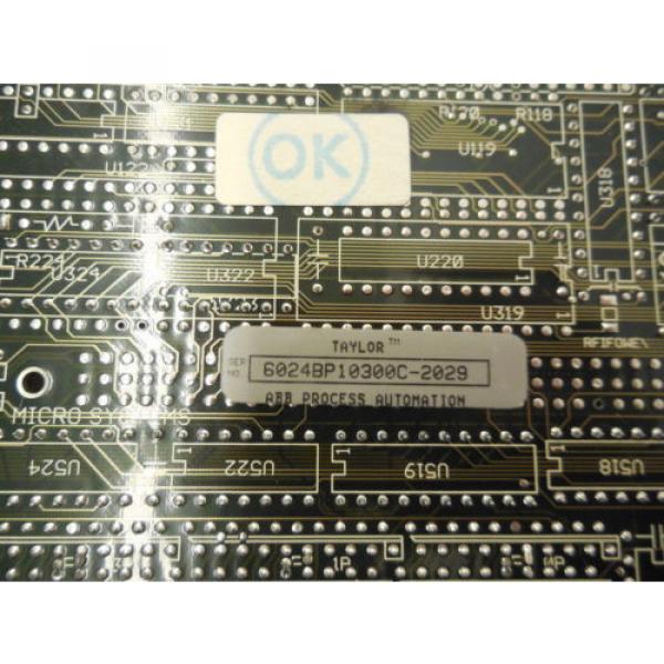 TAYLOR ABB 6024BP10300C PC BOARD 6024BP10300C-2029 #2 image