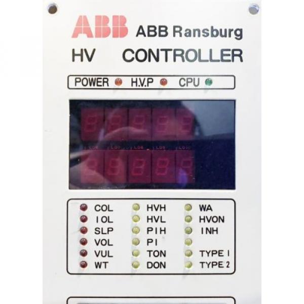 ABB Ransburg RHC600 HV High Voltage Controller #2 image