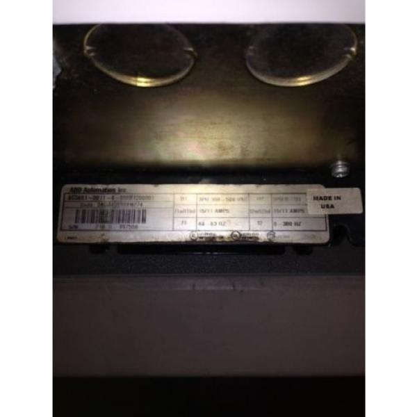 ABB ACS 600 Drive ACS601-0011-4-000b1200801 TESTED GOOD includes keypad #2 image