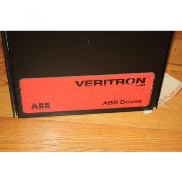 ABB BBC BROWN BOVERI VERITRON Drive #PAD2151 B V4 640V, 30A, 48-63Hz #2 image